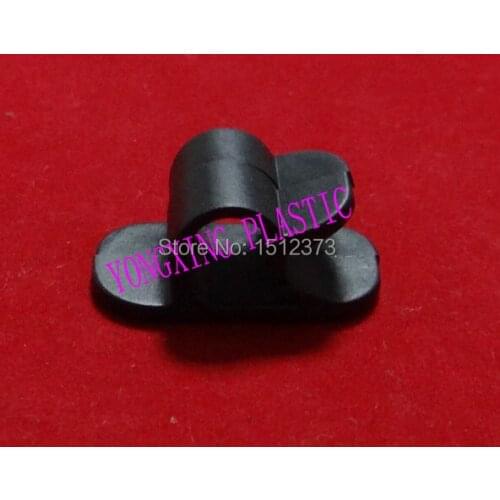 25pcs/bag arc clamp smaller sizze fix cable one hole black color