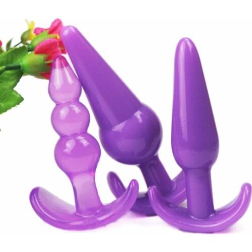 3pcs beads Butt Plug sex toy for women men nightlife unisex anchor backyard Stimulating Anal plug adult products masturbator