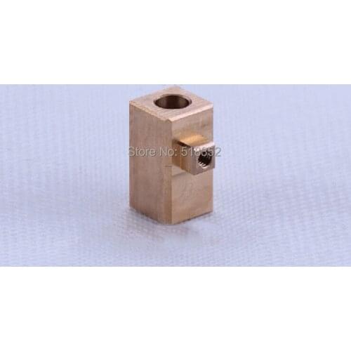 444.728 / 100444728 Charmilles C473 Lower Power Feed Contacts Holder/ Base 24x15x15mm for WEDM-LS Wire Cutting Machine Parts