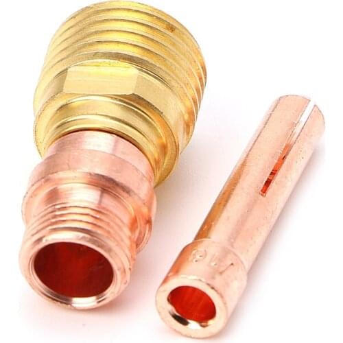 5PCS Tig Welding Torch Stubby Cup Gas Collet Body Lens Kit D0AC