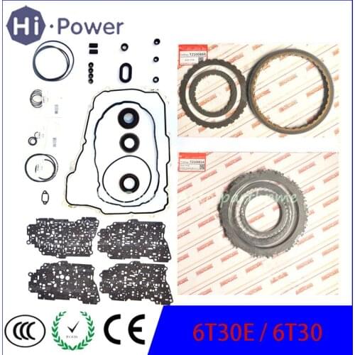 6T30E 6T30 E New Automatic Transmission Rebuild Master kit 09-up for G-M for Buick Chevolet