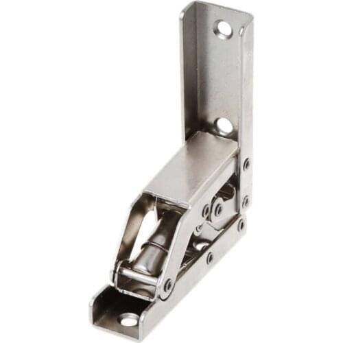 90 Degree Folding Door/Shelf Hinge Hidden Bracket Table Holder Furniture Parts E5BE