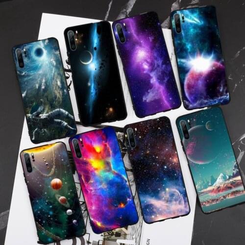 Star Moon Space Phone Case For Huawei P20 P30 P40 lite Pro P Smart 2019 Mate 10 20 Lite Pro Nova 5t