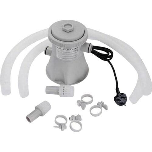 Electric Filter Pump For Pools Circulation Filter Pump Reusable UK Plug