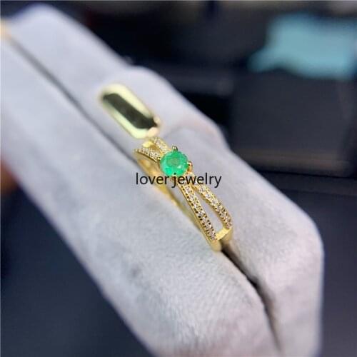 100% Natural Colombia Amethyst Adjustable Ring 925 Silver 3.5mm Love Gift Stone Ring AAAA Crystal Healing Stone Low Price