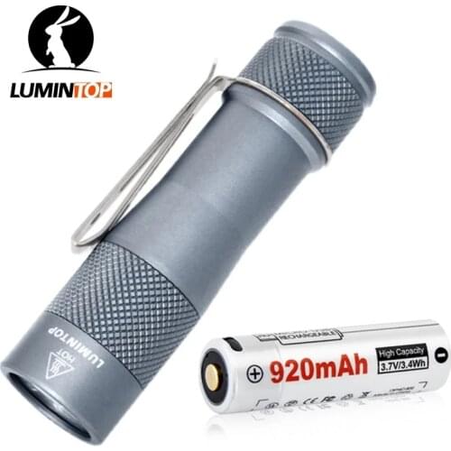LUMINTOP FWAA Mini flashlight 3*Nichia 219CT LED Max 1200 Lumens Outdoor portable walking flashlight With 14500 battery