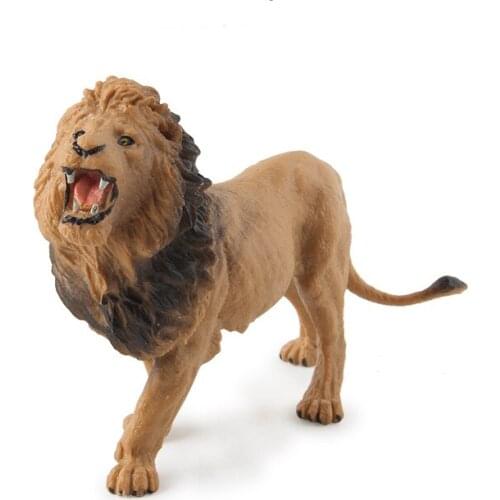 Animal Model Simulation Wildlife Figure Educational Tiger Giraffe Orangutan Toy for Child Kids Decor Gift