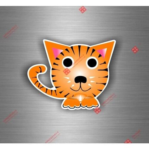 Cartoon Tiger R2 Sticker Car Auto Moto Tuning Decal Jdm Room Wal Motorcycle Decals Racing Motorcycle Helmet Stickers