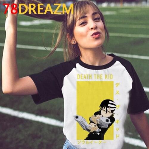 Soul Eater tshirt male 2021 couple clothes print aesthetic top tees aesthetic