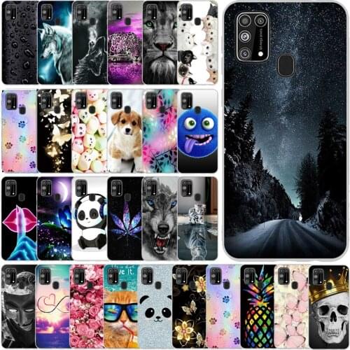 Soft Case For Samsung Galaxy M31 Case Silicone Phone Case for Samsung Galaxy M31 M 31 M315F 6.4" Back Cover Funda Coque Bumper