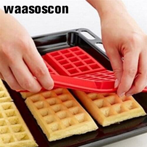 Waffle Makers Silicone Cake Mould Waffle Mould Silicone Bakeware Set Nonstick Silicone Baking Mold Set Muffin For Kids
