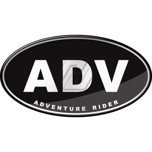 For BMW Kawasaki Suzuki Adventure Stickers 3D Motorcycle Decal Adventure Rider ADV Sticker