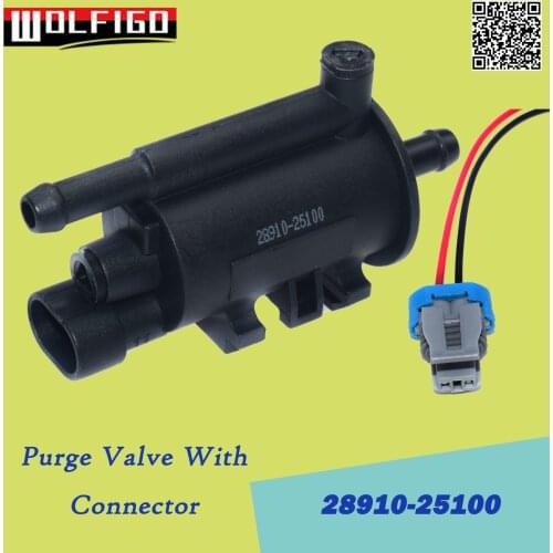 New Canister Purge Solenoid/Purge Valve With Plug Wire Connector Fits For Hyundai Kia 2006-0215 2283745 0460096 046-0096