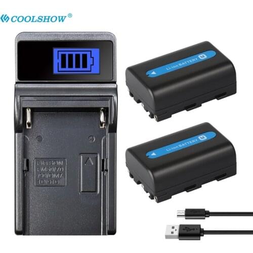 NP FM50 FM55H Camera Battery for Sony NP-FM50 NP-FM51 NP-FM30 NP-FM55H DCR-PC101 A100 Series DSLR-A100 1800mAh Batteries