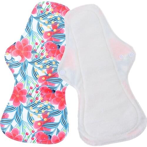 Women Panty Liner Napkin Cloth Reusable Sanitary Hygiene Heavy Period Washable Charcoal Flow Bamboo Soft Towel Mestrual Pads
