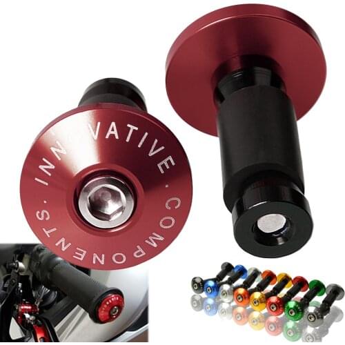 Universal Motorcycle Handle Bar Ends Weights 22mm CNC Handlebar Grips Ends Plug For honda CRF250L CR250R XR650L CRF 250L CR 250R