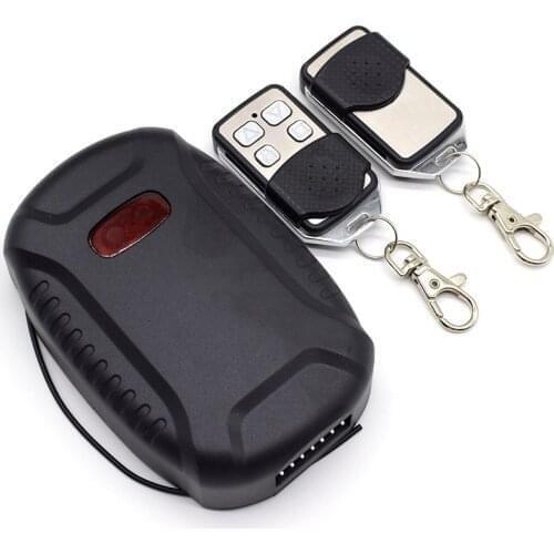 Universal Wireless Gate Door Remote Control RF 433mhz Gate Curtain Transmitter Receiver For External Motor Controller