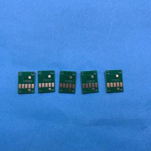 YOTAT 5 Color Permanent Chip PGI-470XL PGI-470 CLI-471 for Canon PIXMA MG5740 MG6840 TS5040 printer