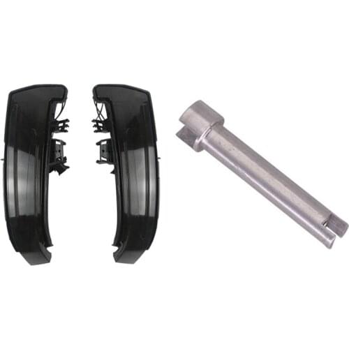 Rearview Mirror Indicator LED Dynamic for Mercedes-Benz E S Cla Gla Cls Class W176 & Knob Command Controller Repair Kit