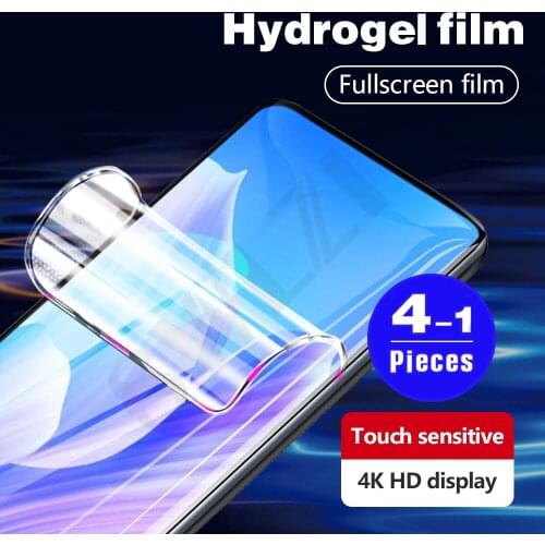 1-4Pcs soft full cover for huawei Y5 2019 hydrogel film Y5 lite Prime 2018 phone screen protector Not Glass protective film