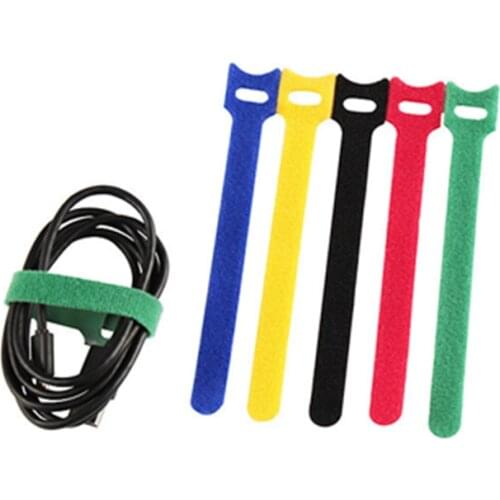 10pcs USB Cable Winder Phone Cord Organizer Mouse AUX HDMI-Compatible Wire Ties Management Winding Hook Loop Fixed Cables Ties