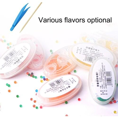 100PCS Filter Popping Beads Men Gift Cigarette Smoking Accessories Cigarette Holder Filter Fruit Flavour Supplies Popping Capsul