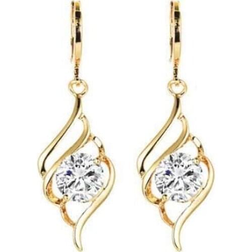 2021 Wholesale European and American Fashion Womens Angel Wing Earrings Korean Earrings for Women 2021