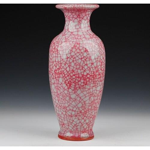 Jingdezhen ceramics Jun porcelain glaze cracks borneol antique vase The sitting room adornment