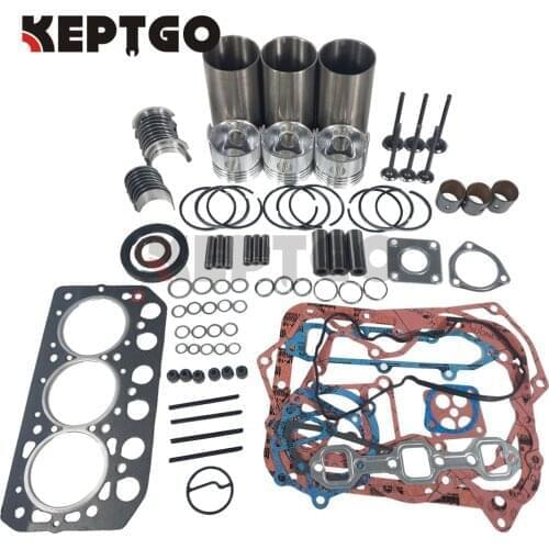 For Mitsubishi S3L S3L2 S3L-2 Engine Overhaul Rebuilt Kit STD