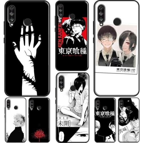 Kaneki Touka Tokyo Ghoul For Huawei P30 Pro P40 P20 Lite Mate 20 Lite TPU Case For Huawei P Smart 2019 2021 Coque