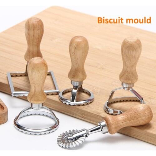 Dumpling Edge Cake Dessert Mold Stainless Steel Cake Pie Biscuit Embossed Baking Tool Pie Pizza Fruit Cutter Baking Accessories