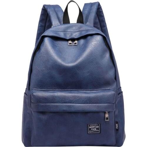 Fashion Backpack for Women Female bag Rucksack Leisure Student School bag Soft PU Leather Girls Travel Bag Sac a Dos Mochila