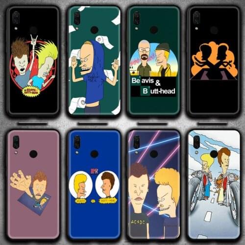 Cartoon Beavis And Butthead Phone Case Huawei Y6P Y8S Y8P Y5II Y5 Y6 2019 P Smart Prime Pro