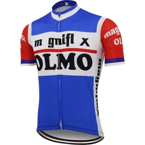 OLMO Cycling jersey 2020 ropa ciclismo summer men short sleeve triathlon blue bike clothing mtb jersey bicycle clothes