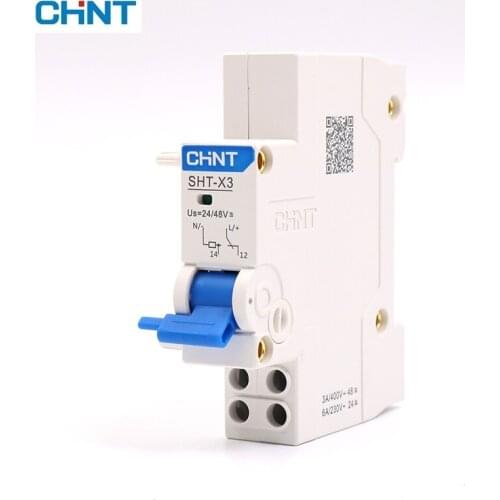 CHNT SHT-X3 Shunt release AC415V 3A AC240V 6A AC/DC48V 3A AC/DC24V 6A Ui: 500V MCB