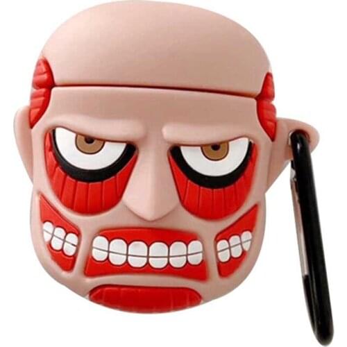 Silicone Cases For Apple Airpods 1/2 Bluetooth-compatible Protective Wireless Earphone Cover Cover Accessories Anime