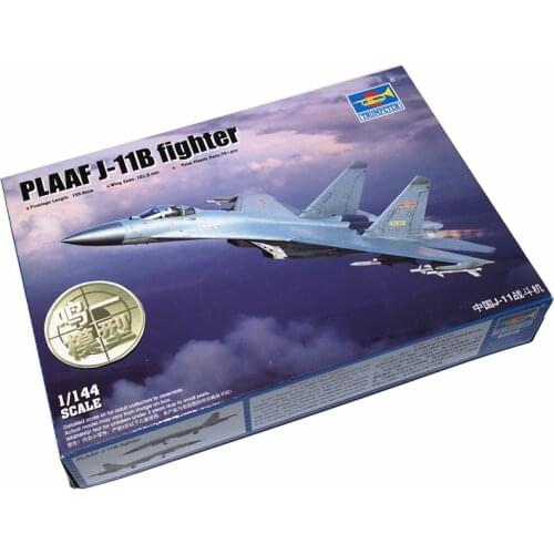 Assembled Aircraft Model Simulation 1/144 J-11B Multi-Purpose Fighter J11B Fighter