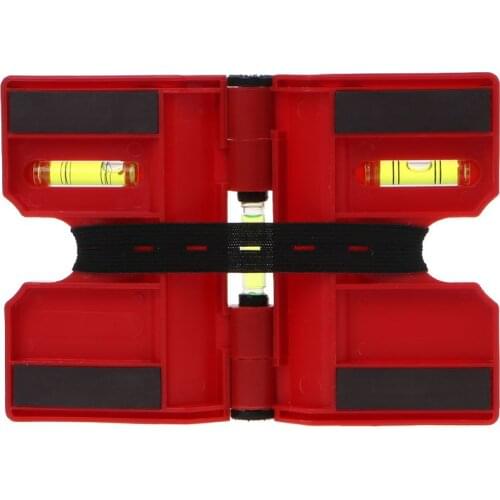 Angle Gauge Level Magnetic Inclinometer With Strap 270Degrees Adjustable Pipe Leveller