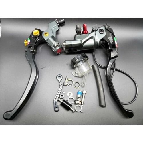 Universal CNC 19 RCS Motorcycle Brake Master Cylinder Cable clutch Radial Brake Pump 22mm For Honda Yamaha Kawasaki Suzuki