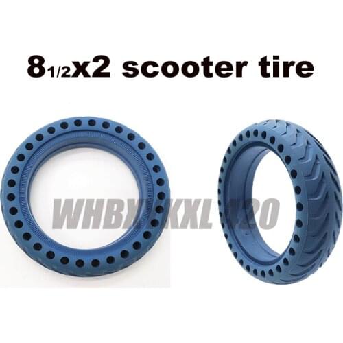 For Xiaomi Mijia M365 Scooter Rear Wheels 8 1 / 2X2 Xiaomi Electric Skate Board 8.5 inch solid wheel alloy rims 8.5 X2 wheel