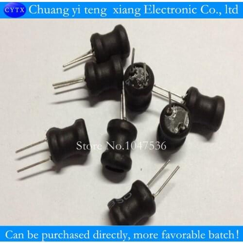 0810 line -shaped inductor 100UH 1A 8*10 feet away from inductors 5MM green 100% good 10PCS/LOT