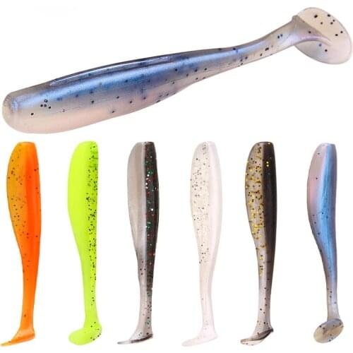 20pcs 65mm 40g Fishing Lure Set Artificial Suspending Floating Wobblers Bait For Trolling Sinking Silicona Tail Soft Lure Slug