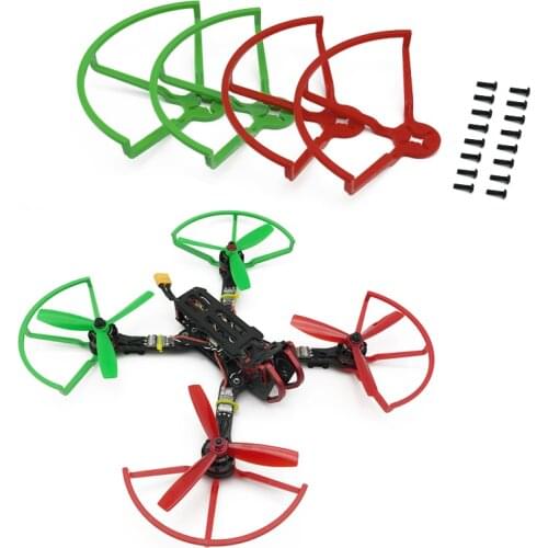 4pcs/lot 4 inch 5 inch Propeller Guard 4045 5040 5045 Props Guard Protector Bumper CW CCW Paddle Protective Ring for Racing FPV