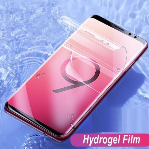 9H For Samsung Galaxy A6 A8 J4 J6 Plus 2018 Screen Protector Safety Hydrogel Film For Samsung J2 J8 A5 A7 A9 2018 Safety