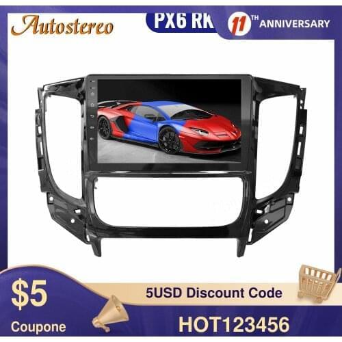 Android 10 128 For Mitsubishi L200 Trion 2015+ Car GPS Navigation Unit Radio Recorder Multimedia Player Head Unit Taper Recorder