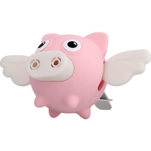 Car Flying Pig Air Outlet Perfume Auto Aromatherapy Cartoon Vibration Wings Pig Air Freshener Air-conditioning Balm Accessories