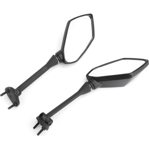 Areyourshop Side Mirrors Pair For Kawasaki ZX1000 EX400 EX650 Ninja 400R/650/1000 ER6F 2009-2017 56001-0142 Motorcycle Parts