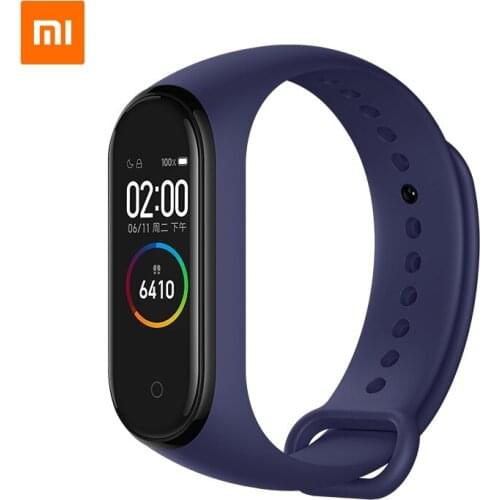 Xiaomi Mi Smart Band 4 Bluetooth 5.0 Heart Rate Sensor AMOLED 2.5D 0.95" Color Screen 5ATM Waterproof Miband Bracelet Mi Fit APP