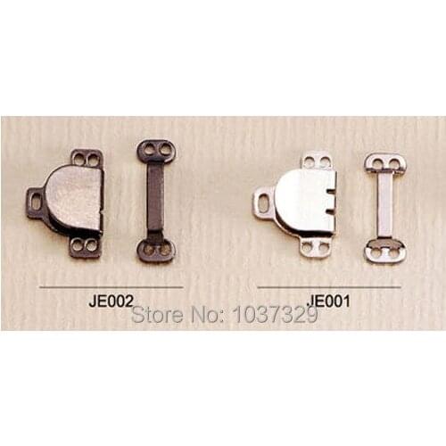 Wholesale trousers hooks metal brass silver nickle black nickle color HE-008