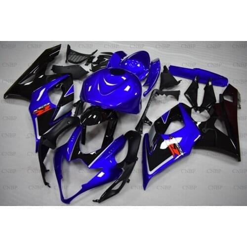 For Suzuki GSXR1000 2005 - 2006 K5 Full Body Kits for Suzuki GSXR1000 06 Fairings GSXR 1000 2005 Blue Black Full Body Kits